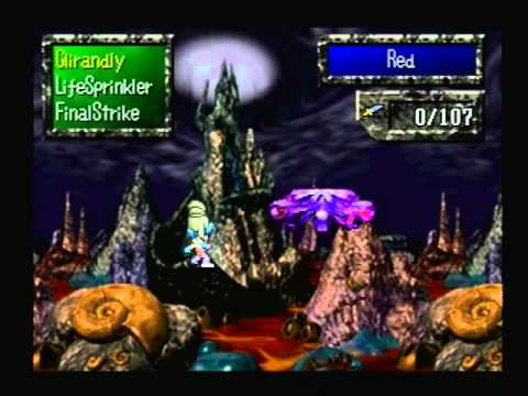 SaGa Frontier: Red Solo vs Genocide Heart