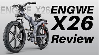ENGWE X26 Review - Fast & Powerful 26-Inch Fat Wheel eBike