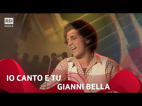 Io canto e tu - Gianni Bella (1977) | RSI Musica