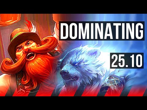 GRAGAS vs VOLIBEAR (TOP) | 8/4/12, Dominating | KR Master | 25.10