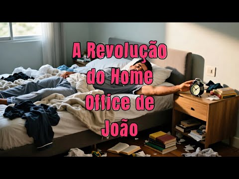 🕒 “Home Office Sem Bagunça: Como Organizar Seu Dia em Casa” 🕒A Revolução do Home Office de João!