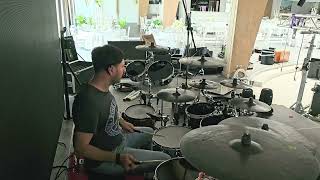 Video thumbnail for Remo Ambassador Ebony 8", 10", 10", 12", 14", 16" . #mapexdrums #tamadrumsofficial #zultancymbals by SerjDrums