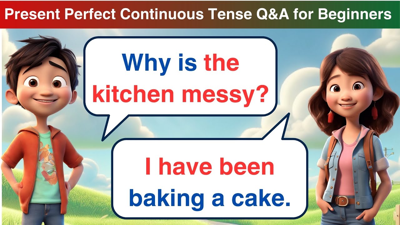 Learn Present Perfect Continuous Tense | Easy English Speaking Practice | 101 English