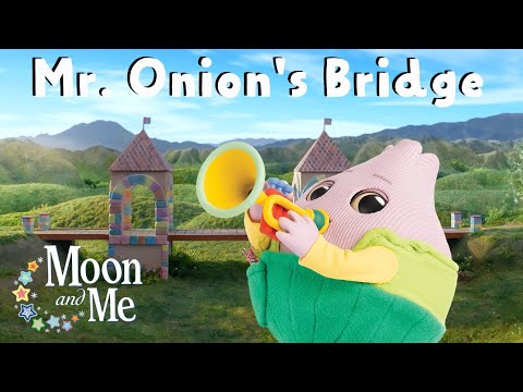 Mr. Onion and His Colorful Bridge 💤 MOON and ME 🌙 Calming Bedtime Stories for Kids