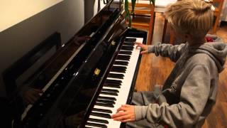 Boogie Woogie improvisation of Meade Lux Lewis