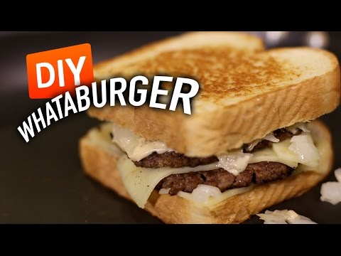 DIY WHATABURGER Patty Melt - Feat. Mr. Pig Video