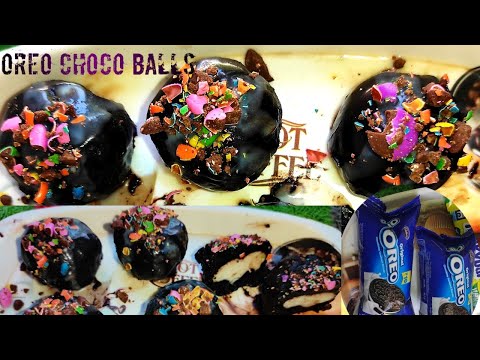 No bake, Stuffed oreo ball recipe | Oreo deserts recipe | ~ Neharika's Cookbook|