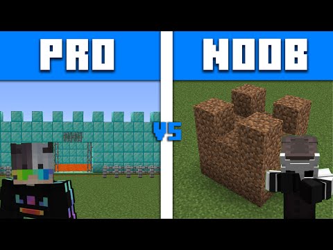 NOOB VS PRO KALE YAPI KAPIŞMASI! - Minecraft @LFLN-Ademcan