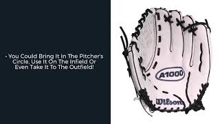 Video thumbnail: Wilson A1000 V125 12.5" Fastpitch Softball Glove: WBW100182125