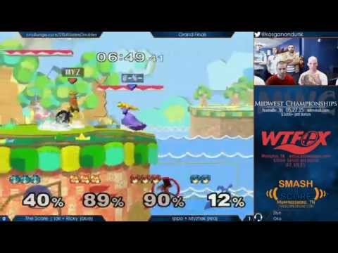 STS4 - Iori & Ricky vs Ippo & Myztek - Melee doubles   Grand Finals