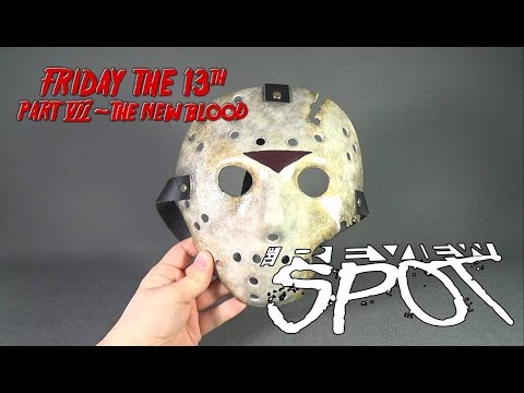 Friday the 13th Part 7 Jason Voorhees Replica Mask by FiberglassMasks.com | Video Review #HORROR