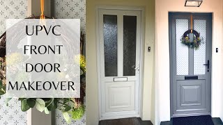 UPVC Front Door Makeover | How to paint a UPVC door using Dulux Weathershield paint