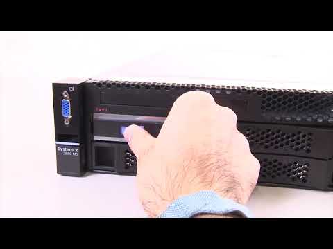 Lenovo x3650 M5 installing a simple-swap drive