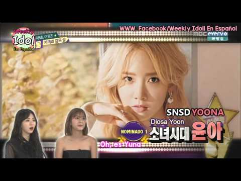[Sub Español] 151230 Weekly Idol AWARDS [3/4]