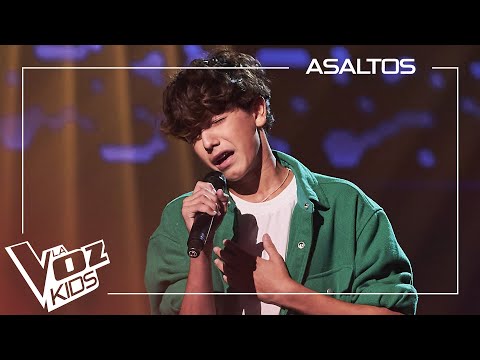 Mario Márquez canta 'Solamente tú' | Asaltos | La Voz Kids Antena 3 2024