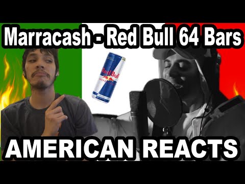 Marracash - Red Bull 64 Bars REACTION | American REACTS To Italian Rap Music