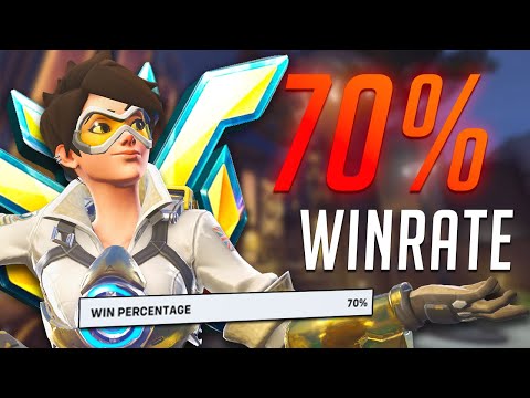 This is what a Top500 70% WINRATE on Tracer looks like in Overwatch 2