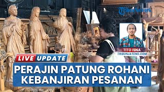 Permintaan Patung Yesus Meningkat, Perajin Jepara Kebanjiran Pesanan Jelang Perayaan Natal