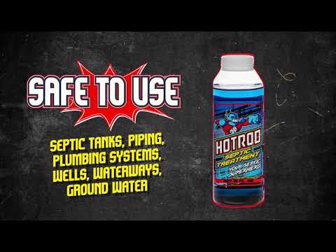 HOTROD Septic Drainfield Treatment - 1 Gallon, 128 fl oz Video