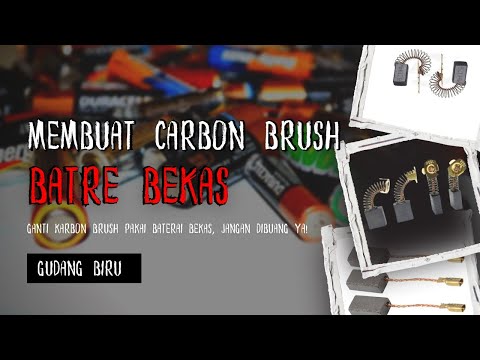 Repurposing Used Batteries: Make Carbon Brushes