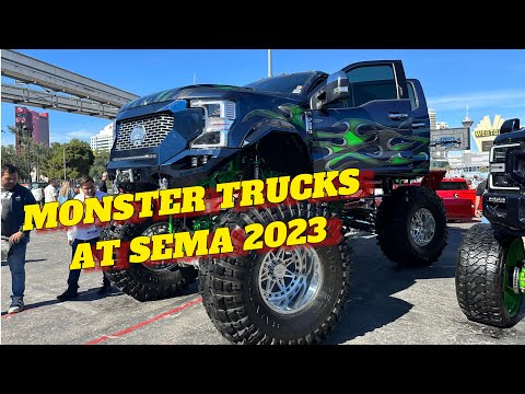 MONSTER TRUCKS OF SEMA 2023 | SEMA DAY 2 NOVEMBER 1 2023
