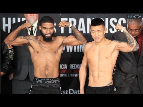 STEPHEN FULTON VS ARNOLD KHEGAI - FULL WEIGH IN AND FACE OFF VIDEO I SHOWTIME BOXING