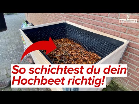 5 Tipps zum Hochbeet befüllen - Auf diese Schichten kommt es an!