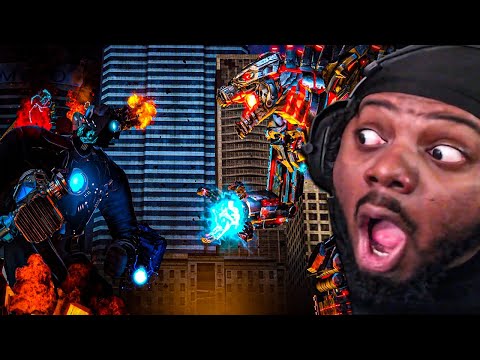 Titan Cameraman Vs. Mecha-Godzilla IS A MUST WATCH