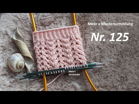 Sock pattern no. 125 - Knitting pattern in the round / knitting sock pattern