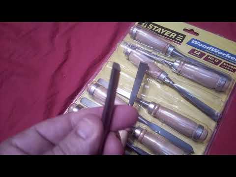 Обзор стамесок для резьбы по дереву от Stater WoodWorker Hi-Q. Выбор инструмента.