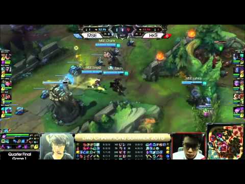LMS Quarter Finals MSE vs HKE Game 1 (Unofficial English Broadcast)