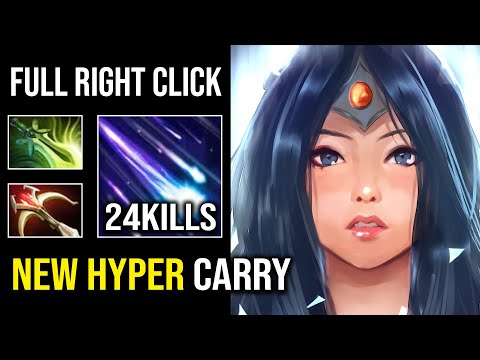 How to Play Mirana As a Hyper Carry in 7.32e with Brutal Right Click Crit Arrow Dota 2