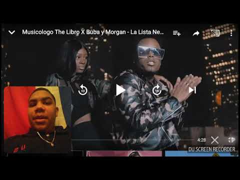 Musicologo The Libro X Buba y Morgan - La Lista Negra  ( REACTION)