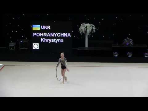 FIG Junior Final.Pohranychna Khrystyna.hoop.UKR