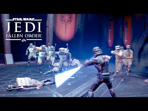 Purge Trooper vs Partisans / Haxion Brood (Rebels) - Star Wars: Jedi Fallen Order
