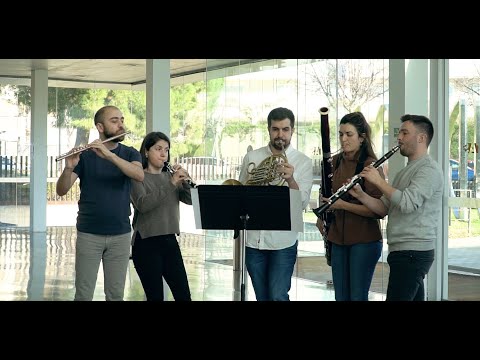 Giya Kancheli - Miniature No.5 for piano - Arr. for wind quintet by Miquel Ramos - Azahar Ensemble
