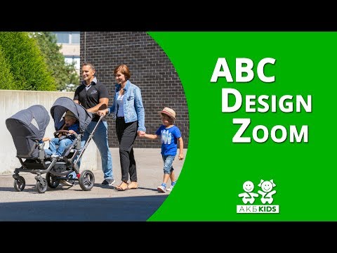 Коляска 2в1 для двойни ABC Design Zoom