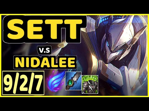 MINERVA (SETT) vs NIDALEE - 9/2/7 KDA JUNGLE GAMEPLAY - BR Ranked GRANDMASTER