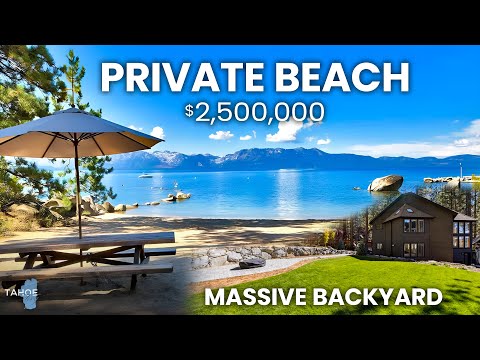 Inside a LUXURY BEACH ACCESS Lake Tahoe Home in Zephyr Cove Nevada