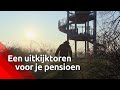 Frans Kapteijns krijgt uitkijktoren cadeau voor zijn pensioen