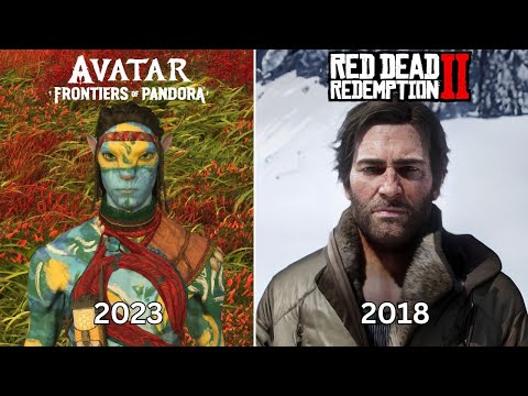 Avatar: Frontiers of Pandora VS Red Dead Redemption 2 - Physics and Details Comparison