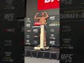 Nate Diaz weighs in at 171 pounds ?