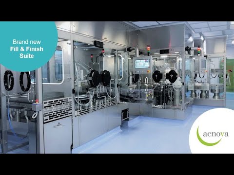Aenova Latina Video Sterile Area, Fill & Finish for Biologics