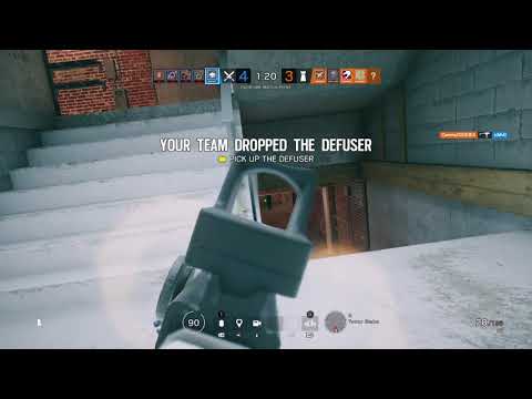 Rainbow Six Siege - 1v4 overtime matchpoint clutch