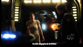 Julia Benson boobs from Stargate Universe