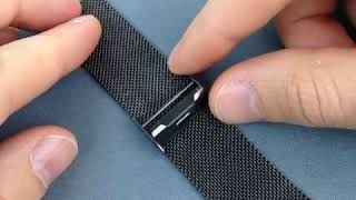 Download lagu How to adjust size for Milanese mesh strap - ZIIIRO mp3 Download lagu How to adjust size for Milanese mesh strap - ZIIIRO mp3
