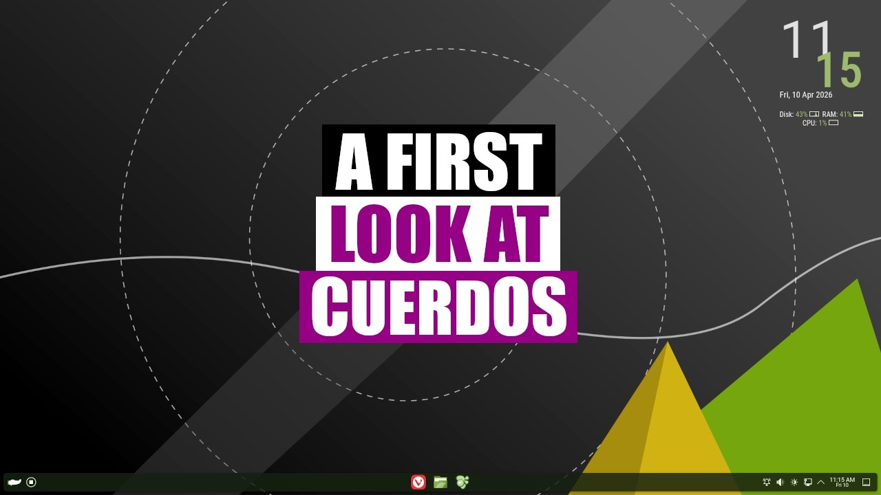 CuerdOS Is Not Just Another Distro! (Or Is It?)