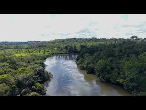 Sobrevoado o Rio das Mortes, região do Sangrandouro em Poxoréu - MT.