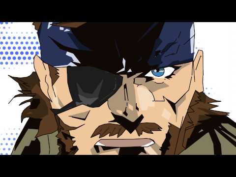 Metal Gear Solid Peace Walker Animation - Drunken cecile