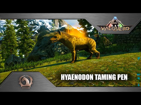 Ark Survival Evolved - Hyaenodon taming pen